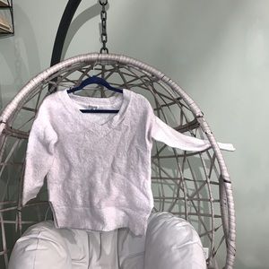 Off white cream whimsygoth sweater fairycore fuzzy sweater CottageCore cardigan